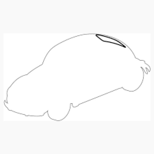 Rear Window Seal Type 1 Beetle 1968 Onwards, Standard