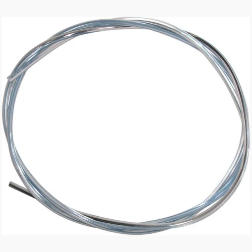 Plastic window seal insert, Chrome, per Mtr