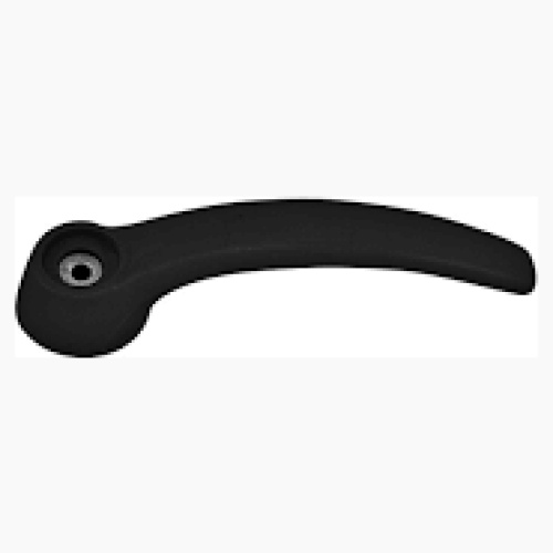 Inner Sliding Door Handle Black, Type 2 Kombi 68-79