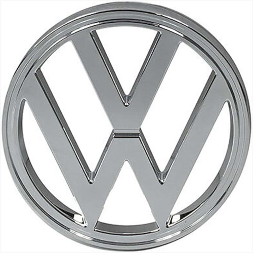 Bus Emblem, 73-79 Plastic Chrome, 170mm