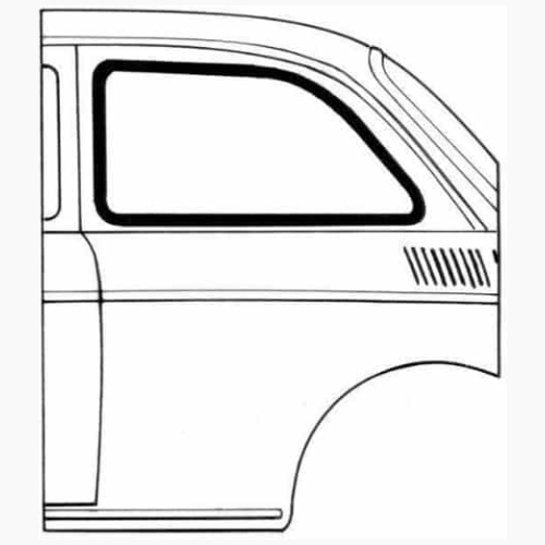 Side Window Seal T3 ( NOTCH BACK ONLY )