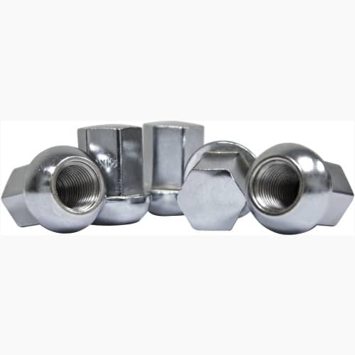 Wheel Nuts, Ball Style, Chrome