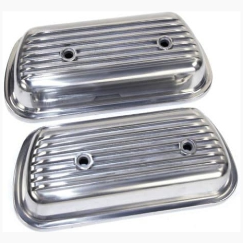 ALUM VALVE COVERS, BOLT ON