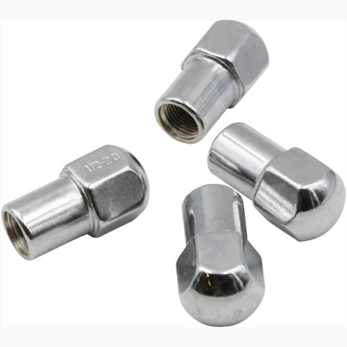 Chrome Mag Lug Nuts 1/2x20 RH (4)