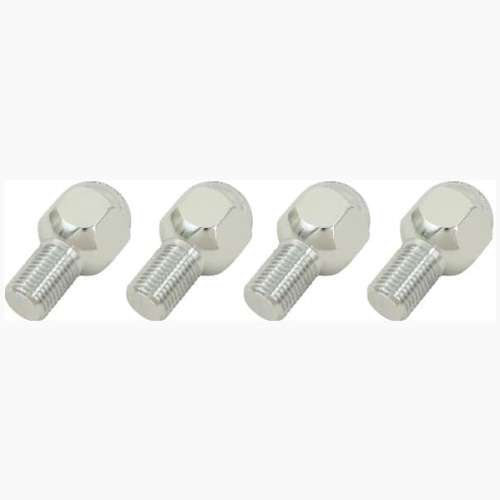Chrome Lug Bolts, M14-1.5 (4),