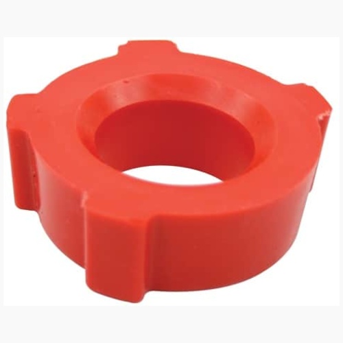 Knobby Red Urethane Gromets 1-3/4" dai
