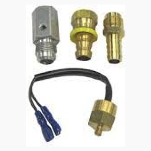 Inline cooler Thermostat, 8an 1/2" hose